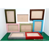 [Yuanrong Stationery Girl] ROUND Log Colorful Photo Frame DIY Combination Photo Frame Can Be Matched