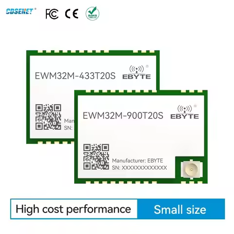 LORA Wireless Serial Module 170/433/868/915MHZ CDSENET E32 Series Transparent Transmission 20-37dBm 