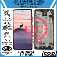 LCD TOUCHSCREEN SAMSUNG A52s ORIGINAL SUPPORT FINGERPRINT FREE WARRANTY LCD GLUE