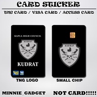 [  LESEN KUDRAT ]  Touch n Go Card Sticker Cover TNG / MASTER / VISA / CREDIT/ DEBIT CARD