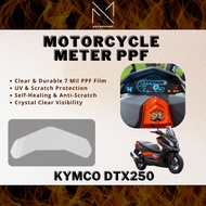 KYMCO DTX 250 SCREEN PROTECTOR KYMCO DTX 250 COVER TINTED CLEAR PPF 7MIL TPU STICKER FOR DTX250