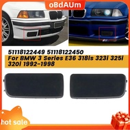 1Pair Fog Light Hole Cover Trim 51118122449 51118122450 for 3 Series E36 318is 323i 325i 320i 1992-1