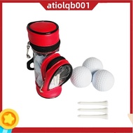 Pu Golf Ball Bag Golf Bag Small Waist Bag Golf Bag Accessory Bag