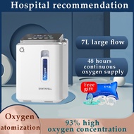 1-7L Oxygen generator Household health personal care oxygen concentrator Medical oxygen machine Portable oxygen inhaler