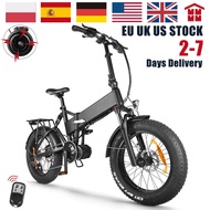 Electric Bike 1000W Snow Bike Folding Electric Mountain Bicycle 20 inch 4.0 Fat Tire Ebike 48V Battery Bafang Mid Drive