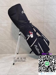 高爾夫球袋韓國高爾夫球包男女球桿包帆布雙帽球袋GOLF標準支架包高爾夫球包