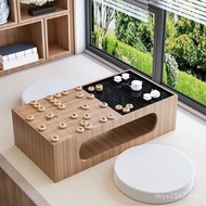 Table 4SDU Coffee Table Multifunctional Sitting Backgammon Go Tatami Table Chess Dual-use Chess Tabl