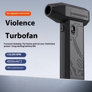 GOOD Pocket Fan Handheld Powerful 130000RPM Mini Fan Air Blower Rechargeable Air Blower Cooling Fan 