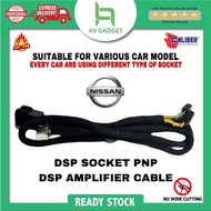 Caliber DSP Socket Plug and Play for Proton Toyota Honda Nissan DSP Cable PNP Socket Wire