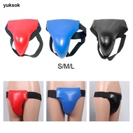 yuksok Taekwondo Groin Guard Jockstrap Groin Protectors Taekwondo Gear for Boxing