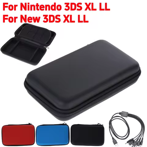 Portable Storage Bag for Nintendo 3DS XL LL Carry Hard Case Bag Pouch for New 3DS XL 3DS LL Console 