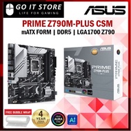 ASUS PRIME Z790M PLUS CSM mATX Intel  LGA1700 Motherboard (PRIME Z790M-PLUS-CSM)