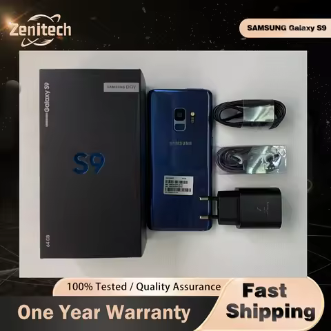 97% new Samsung Galaxy S9 G960U G960F 4GB RAM 64GB ROM 5.8" OLED Octa Core 4G LTE NFC Snapdragon 845