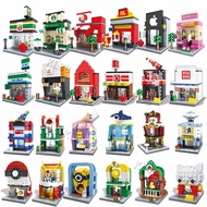 HSANHE Block Compatible DIY Mini Street building block