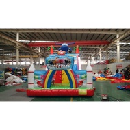 New Local Ready Stock Pembekal Soopa Doopa Inflatable Bounce House Supa Dupa Bouncer Kindergarten Sc