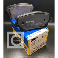 AUDI GIRLING Rear Brake Pad Set Audi/A4-1.8,2.0-B8/A5-1.8,2.0,3.0(GIR 6121071)8K0698451A