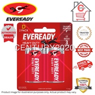 EVEREADY D Size Battery Heavy Duty D Size Battery 1.5V 2pcs/pack