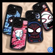 HP Spider Man pattern Case Q version bumper shockproof phone Case vivo Y20 Y12 Y11 Y12I Y15 Y17 Y30I