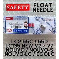 ( SAFETY ) LC2 FLOAT NEEDLE Yamaha LC135 NEW V2 > V7 55C 55D / NOUVO NOUVOS NOUVOLC / EGOLC Jarum Pe