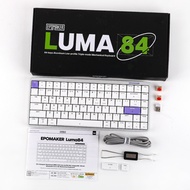 (SG) EPOMAKER Luma 84 84 Keys Low-Profile Aluminum Keyboard with PBT Keycaps