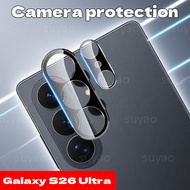 For Samsung Galaxy S26 Ultra Plus S26Ultra S26+ Phone Lens 3D Black Full Protective GalaxyS26Ultra H