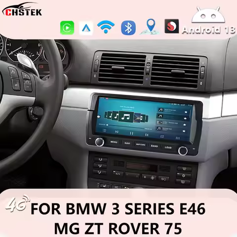 CHSTEK Radio Carplay For BMW 3 Series E46 1998-2007 M3 316i 318i 320i 325i 330 Android BT Multimedia