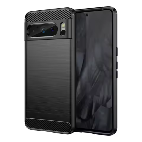 Carbon Fibre Pattern Case For Google Pixel 9 8 7 6 Pro 8A 7A 6A 5A 4A 3A 2 XL 5G Matte Silicone Case