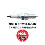 NGK G POWER SPARK PLUG CPR9EA CPR8EA R15 Y15 Y16 135LC NVX NMAX MT15 VARIO ADV BEAT RS150 RSX R150