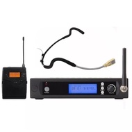 UHF Earset Fitness Yoga Speaking Wireless Microphone System Water-Resistance