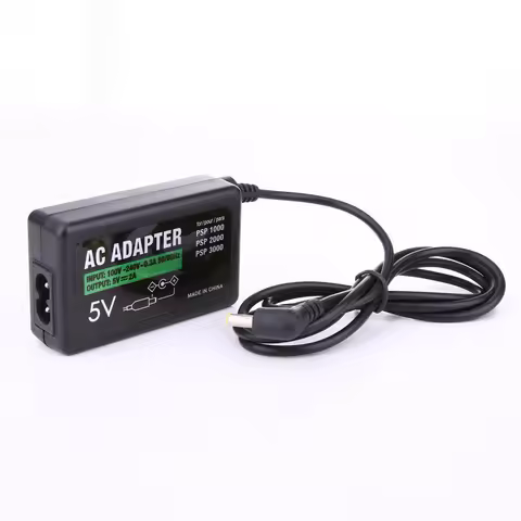 EU Plug Charger Power Supply Cord Charger Power Adapter Home Wall Charger Power Supply Cord for Sony