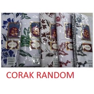 RANDOM Batik Labuh Bunga Mas Kain Sembahyang 2 meter Cotton Aneka Corak &amp; Warna (PEMBORONG BATIK)