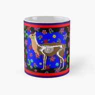 Day of the Dead Llama Cup Mug
