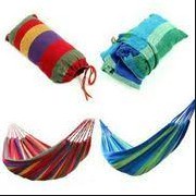 Portable Cotton Rope Outdoor Camping Hiking Hammock Duyan Hammock Outdoor Heavy Duty