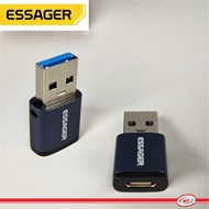 ESSAGER OTG Type C to USB a 3.0 Adapter Converter Fast Charging 3A - ES-OTG11