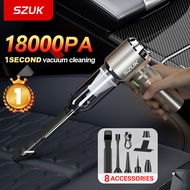 SZUK Handheld Car Vacuum Cleaner, Cordless, Powerful Suction, Multifunctional Blower, Gap Dust Clean