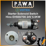 Votec 100% Authentic Starter Switch/Starter Solenoid SwitchSS2713 Hino EH500 EH700 Mutsui Deutz BF6L