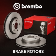 BREMBO DISC ROTOR PROTON WAJA MMC / CAMPRO BRAKE DISC ROTOR / DEPAN BRAKE DISC ROTOR BREMBO SET 2PCS