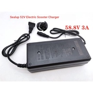 58.8V 3.0A Lithium-ion Battery Charger for Sealup 52V Electric Scooter Battery Charger Accessories