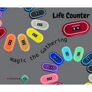 HERSLEEKLAB 3D PRINTED MTG LIFE COUNTER 0-99 I PORTABLE SCORE TRACKER FOR MAGIC AND BOARD GAMES