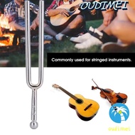 OUDIMEI 440Hz Tuning Fork, A Tone 440 Hz Stainless Steel Guitar Tuner, Percussion Instrument Tunning