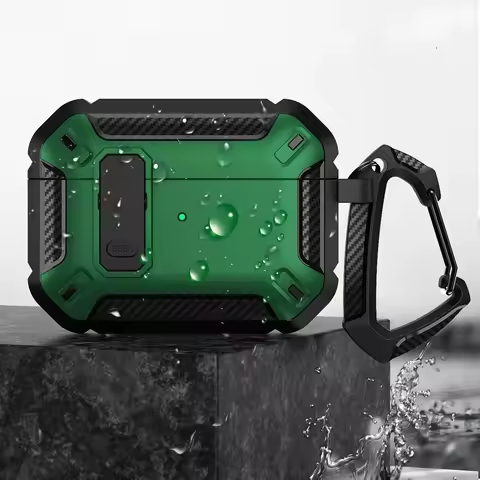 Luxury Switch Earphone Case for Airpods Pro 3 Shockproof Cover for Apple AirPods Pro 2 Airpod 4 Case