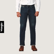 WRANGLER กางเกงยีนส์ ริมทองผู้ชาย คอลเลคชั่น Everyday with Wrangler เอวกลาง ทรงตรง รุ่น WR S125MMWZN