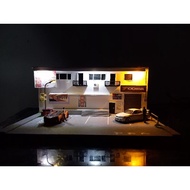Hotwheels diorama