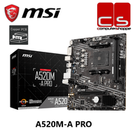 MSI A520M-A PRO AM4 M-ATX Motherboard + AMD Processor Combo