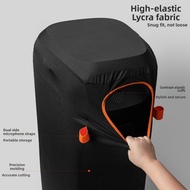 For JBL Partybox520 Dust Cover with Built in Microphone Holder Elastic Fabric