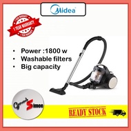 Midea 1800W Bagless Vacuum Cleaner with HEPA Filter MVC-V18K-BG