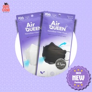 [10pcs / 50pcs] Air Queen Nano Mask Black Mask ( 3d mask / disposable mask / korea face mask / air q