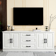 S/💖TV Cabinet High Cabinet Modern Minimalist Bedroom TV Stand Living Room Simple TV Cabinet Locker Combination Wall Cabi