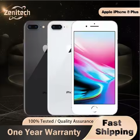 Apple iPhone 8 Plus 4G LTE 5.5" Retina True Tone Display 64/256GB ROM 12MP Camera A11 Bionic Hexa-Co