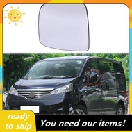 Car Left-Side Heated Glass Rearview Mirror Side-Wing Rearview Mirror for  NV200 2010-2018